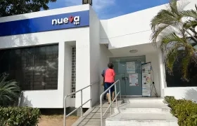 Fachada de la Nueva EPS. 