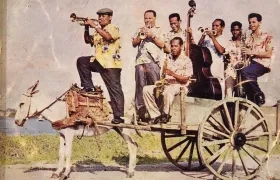 Carátula de un disco de Pedro Laza y sus Pelayeros