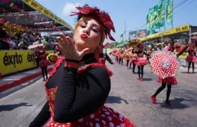 Las Negritas Puloy suman 48 años participando en el Carnaval de Barranquilla.