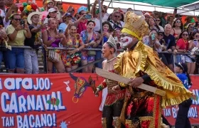 Michelle Char y Adolfo Maury, reyes del Carnaval de Barranquilla 2026.