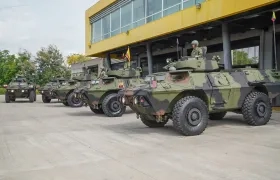 11 vehículos blindados ASV M1117 Guardián.
