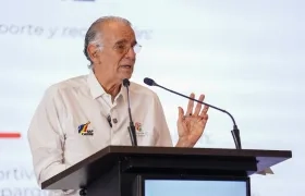 Eduardo Verano, gobernador del Atlántico. 