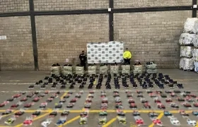 La mercancía aprehendida.