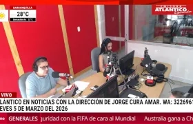 Transmisión de Atlántico en Noticias.