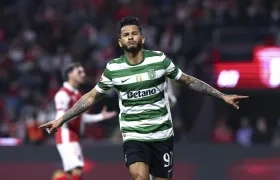 Luis Suárez, delantero del Sporting de Lisboa.