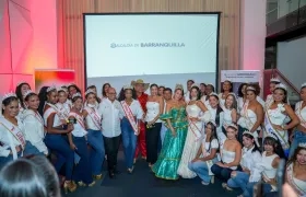 Candidatas que recibieron premios. 