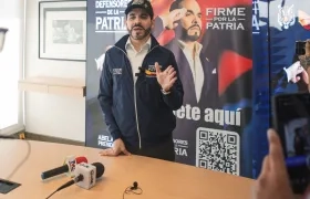 El candidato presidencial Abelardo De La Espriella.