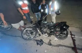 Accidente en Juan Mina. 