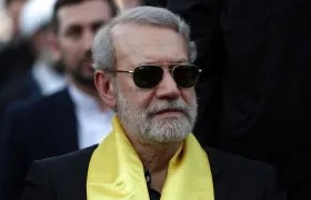 Secretario del Consejo Supremo de Seguridad Nacional de Irán, Ali Larijani.