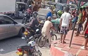 Atentado en el barrio Normandía