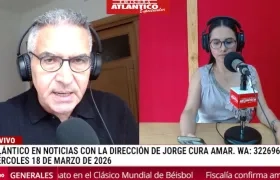 Transmisión de Atlántico en Noticias.