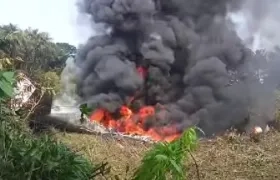 Aeronave cayó en Puerto Leguízamo, Putumayo.