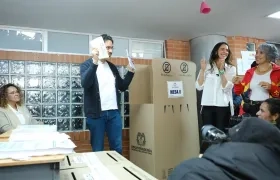 El candidato Iván Cepeda.