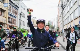 La candidata Claudia López.