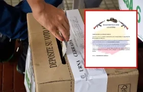 El comunicado de 'Los Costeños'.