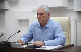 Presidente de Cuba, Miguel Díaz-Canel.