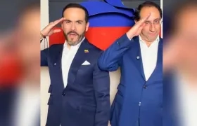 Abelardo De La Espriella y José Manuel Restrepo.