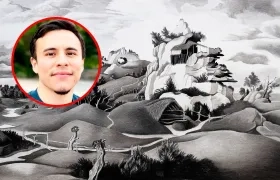 Dibujante barranquillero, Dylan Altamiranda.