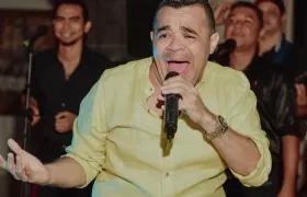 El cantante 'El Canario' Pacheco.