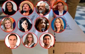 Los candidatos a la Vicepresidencia.