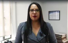 Directora de Responsabilidad Sanitaria del Invima, Eliana Katherine Gómez Mejía.