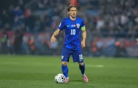 Luka Modric, capitán de Croacia.