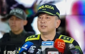 General Miguel Camelo, comandate de la Policía Metropolitana de Barranquilla.