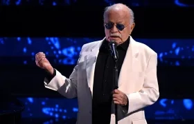  El cantante italiano Gino Paoli