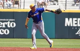 Giovanny Urshela, tercera base de Colombia.