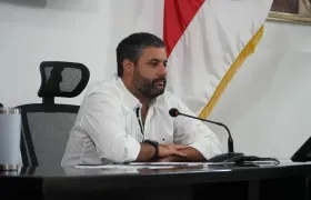 Presidente de la Asamblea del Atlántico, Estéfano González Diazgranados.
