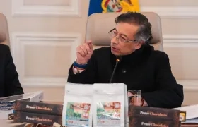 El Presidente de Colombia, Gustavo Petro. 
