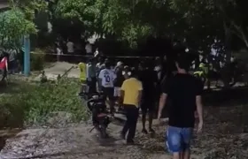 El homicidio ocurrió en una de las viviendas de este sector de Usiacurí. 