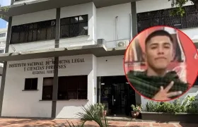 Miguel Ángel Baza Pérez, de 20 años, víctima mortal del ataque a bala. 