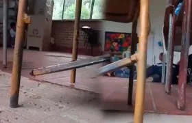 Momentos del hostigamiento.