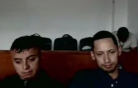 Dos de los procesados. 