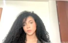 Juliana Guerrero durante la audiencia de formulación de cargos. 