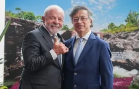  Luiz Inácio Lula da Silva y Gustavo Petro, reunidos en Bogotá
