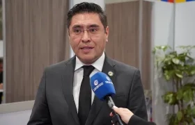 Magistrado Cristian Quiroz, presidente del CNE.