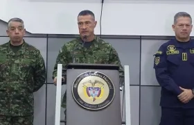 Mayor General Royer Gómez Herrera, Comandante del Ejército. 