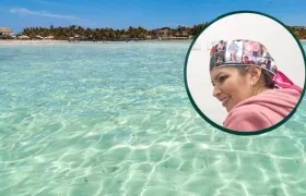 La médico ginecobstetra Julie Nataly Bohórquez Romero estaba como turista con su familia en las islas de Barú. 