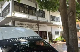 El cuerpo fue llevado a Medicina Legal. 