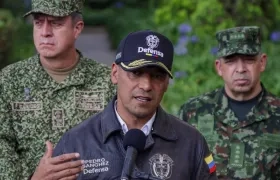 El ministro de Defensa de Colombia, Pedro Sánchez Suárez.