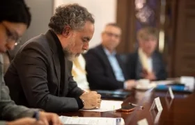 El ministro del Interior Armando Benedetti. 