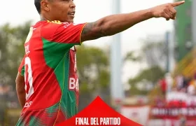 La celebración de Luis Fernando Muriel.