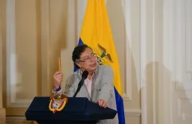 El Presidente Gustavo Petro.