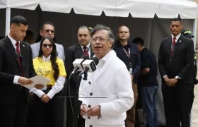 El Presidente Gustavo Petro.