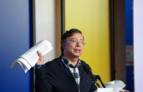 Gustavo Petro, presidente de la República. 