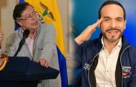 Gustavo Petro y Abelardo De La Espriella. 