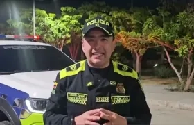 Teniente Coronel Andrés Narváez Solarte Comandante Operativo de la Policía Metropolitana de Barranquilla.