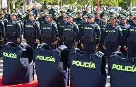 Los policías serán ubicados estrategicamente en los puestos de votación. 